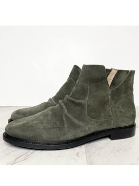 New! Kelsi Dagger Brooklyn Latch Suede Bootie 8 1/2